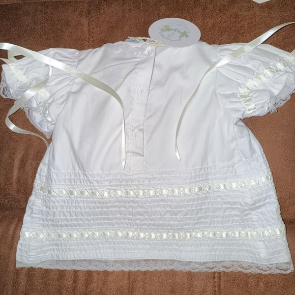 Heirloom lace diaper set - Picture 2 of 4